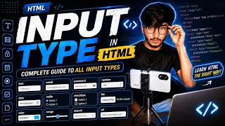 HTML Input Types Explained Learn All Input Types in HTML5 Code With Raziq