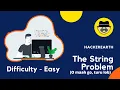The String Problem HackerEarth Solution Easy By using C By CODE CONVENT