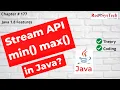 Java Stream Min Max Find Min Max from List in Java 8 Hands on Coding in Eclipse Red9SysTech