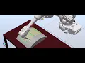 RobotStudio simulation for path planning of curved surface