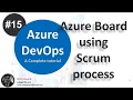 Azure board with Scrum process Azure devops tutorial for beginners