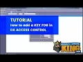 TUTORIAL - How to add a KEY FOB in DX ACCESS COTROL Software
