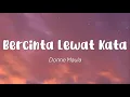 Download Lagu Donne Maula - Bercinta Lewat Kata (Lirik)