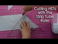 Download Lagu How to use the Strip Tube Ruler by Cozy Quilt Designs to Cut Half Square Triangles