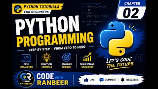 Variables and Data Types in Python Python Tutorial for Beginners Chapter 2