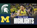No 8 Michigan State Spartans vs No 3 Michigan Wolverines Full Game Highlights