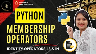 Master Python Membership Identity Operators Learn in not in is and is not