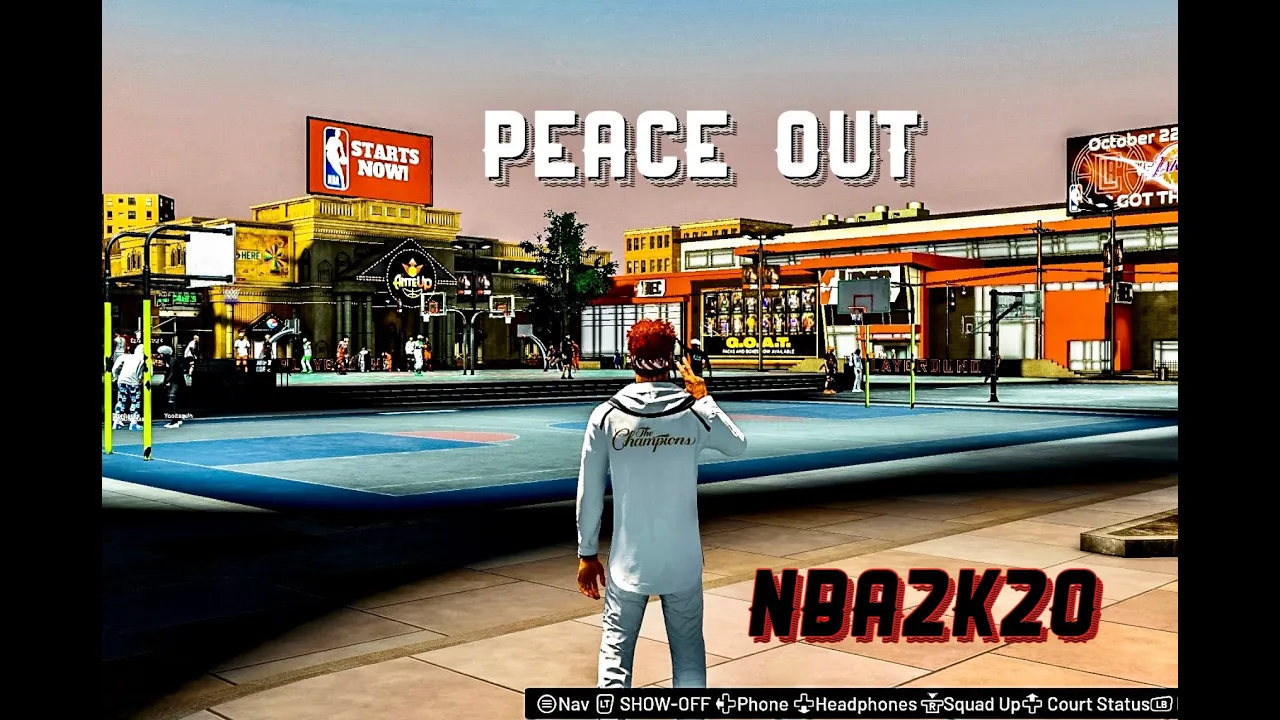 Peace Out NBA2k20!