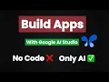 I Build Uber App Using Google AI Studio Build App using AI No Coding Only AI