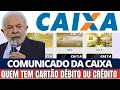Download Lagu CAIXA ECONÔMICA EMITE COMUNICADO URGENTE PARA TODOS QUE TEM CARTÃO DE CRÉDITO OU DÉBITO