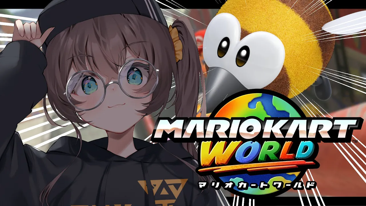 【 マリオカートワールド 】ハッチンとサバイバル！【ホロライブ/夏色まつり】