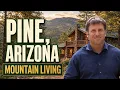 Living in Pine Arizona - Real Estate Climate Lifestyle Near Payson AZ WEST USA