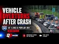 Vehicle Overturns After Crash at I-240 Poplar Ave Memphis 7 26 26