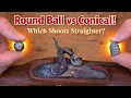 Round Ball vs Conical I Tested Both in My 54 Caliber Hawken