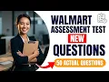 Pass Walmart Assessment Test 2026 RAA TEA MEA Questions Answers and Tier 1 Scoring Tips