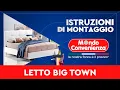 Lagu Istruzioni di montaggio: Letto Big Town | MONDO CONVENIENZA
