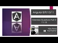 Angular Interview Questions Part 3