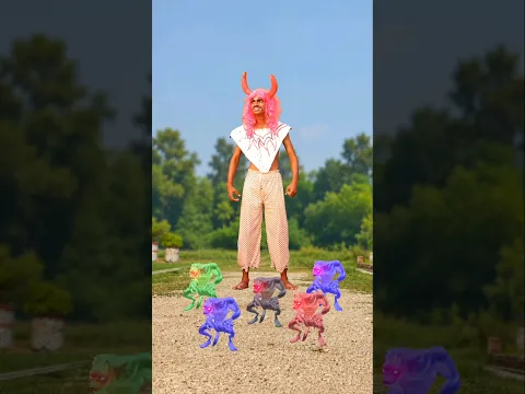 5 Monster vs Admi 😱👿 #funnyvideo #funny #monster #shorts