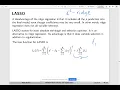 MH4510 Lecture 4 part 6 - LASSO