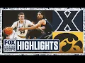 Xavier Musketeers vs Iowa Hawkeyes Highlights FOX College Hoops
