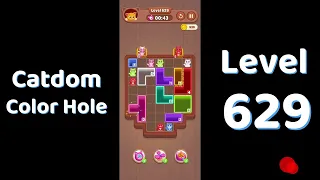 Catdom Color Hole Level 629 Screenshot