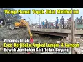 Download Lagu Alhamdulillah‼️ Exca Berjibaku Angkat Lumpur \u0026 Sampah Bawah Jembatan Kali Teluk Buyung #dedimulyadi