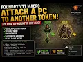Foundry VTT Follow Mount Macro