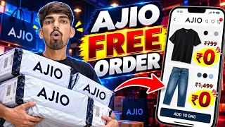 Ajio Free Shopping 🔥 Ajio App Refer and Earn | Online shopping offer today | Ajio Coupon Code