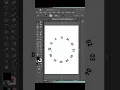 How to make wall clock in adobe illustrator