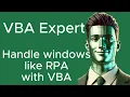 Handle Windows Elements with VBA