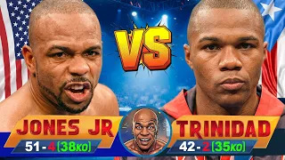 Roy Jones Jr. vs Felix Trinidad | Boxing Fight Highlights HD