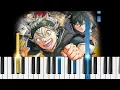 Download Lagu Black Clover Ending - Aoi Honoo - Piano Tutorial / Piano Cover