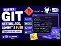 Learning Git Part 4 Git Add Commit Push Commands Explained Step by Step IT WALA