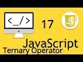 Ternary Operator in JavaScript 17