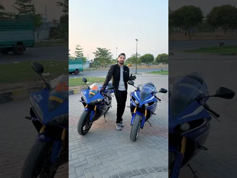 2 GENERATIONS OF YAMAHA R1 #zsmotovlogs #doctorzeeshan