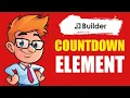 How To Create Countdown Timer With JD Builder on Joomla Web Pages