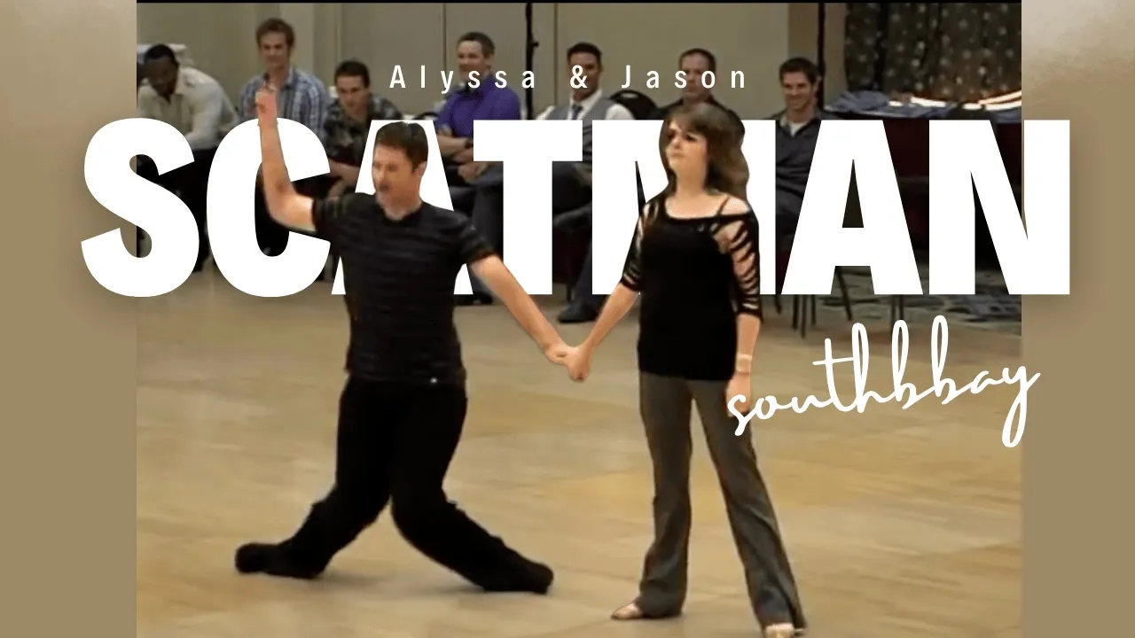 SCATMAN - Alyssa Glanville (McKeever) & Jason Wayne -  South Bay Dance Fling 1st Place Jack and Jill