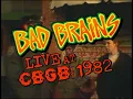Bad Brains Live at CBGB 1982