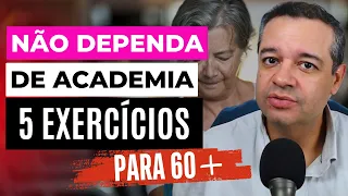 5 EXERCISES TO GET STRONG AFTER 60 YEARS OLD | Dr Flávio Jambo