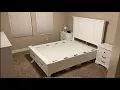 Costco Universal Broadmoore Bed install step by step how to assemble a bed