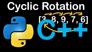 Cyclic Array Rotation in Python and C Codility Solutions Lesson 2