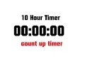 10 Hour Timer Count Up