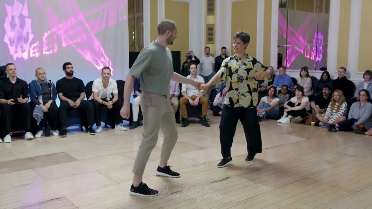Hugo Mouriame & Lotte Meier - 4th place Advanced Jack&Jill Finals - Midland Swing Open 2024