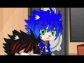 Sonic Shadow Dragon Ball react to Goku Vegeta vs Sonic Shadow Sprite Animation RUS