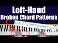Download Lagu 5 Broken Chord Patterns for Left Hand [Piano Lesson]