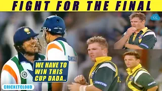 Fight For FINAL - India vs Australia | Sharjah Coca Cola Cup FINAL 1998 !!