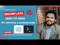SnowSQL - A complete guide with Hands on practice