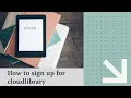 cloudLibrary Walk Through