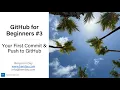 GitHub for Beginners Your First Commit Push to GitHub