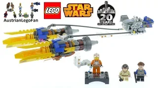 Lego Star Wars 75258 Anakin´s Podracer 20th Anniversary Edition Speed Build